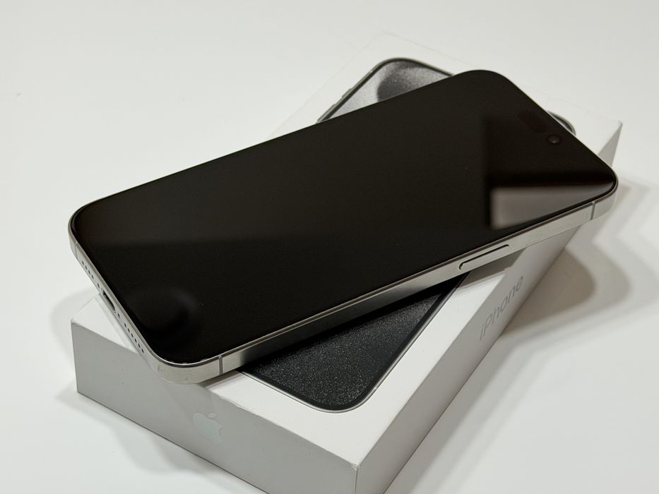 iPhone 15 Pro Max 256 GB Biały #BDB#Bateria 84%#Komplet #Apple#