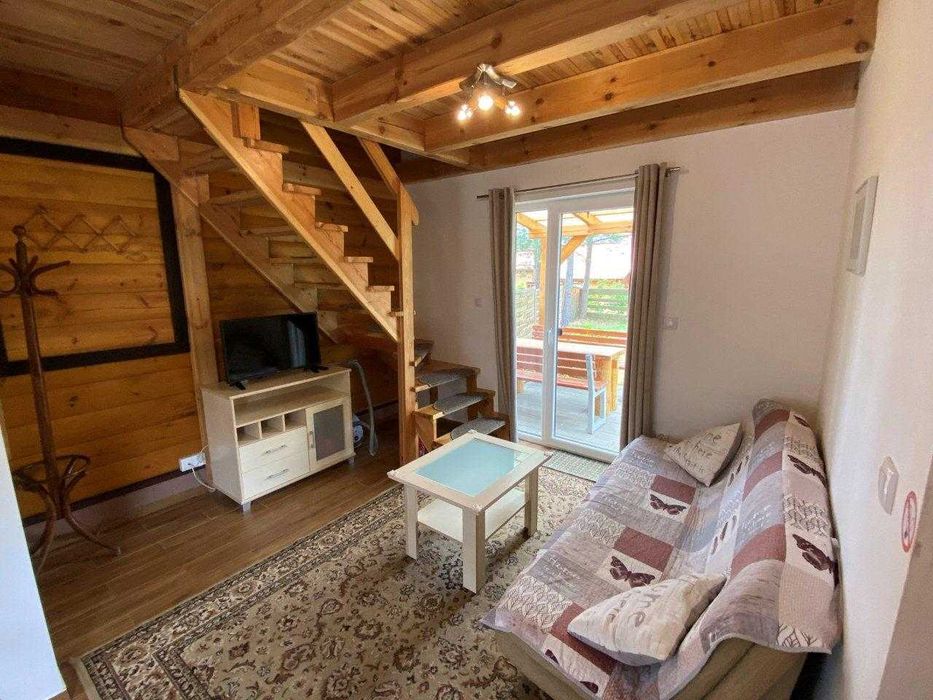 Domek / apartament w Puszczy Augustowskiej - balia / jacuzzi