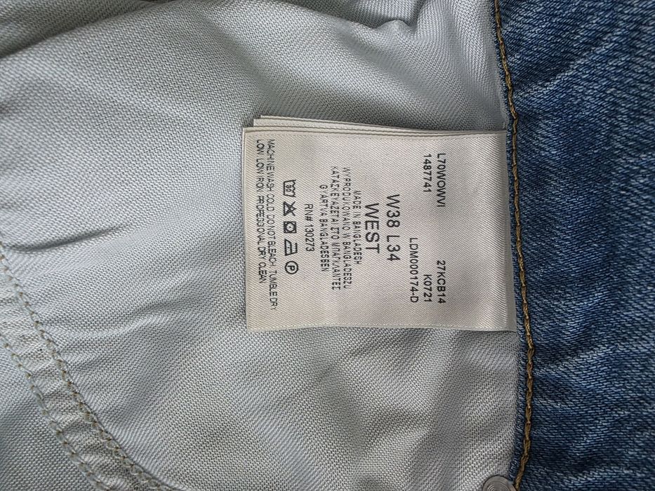 Джинси Lee est.1889 W38 L34