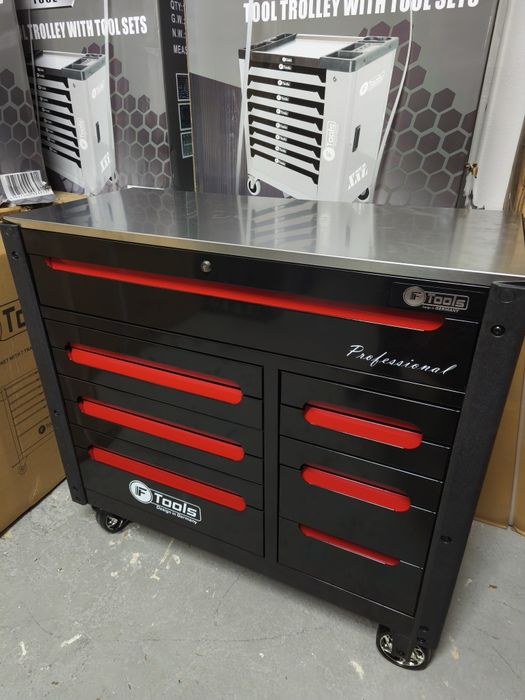 Carro de Ferramentas 10 Gavetas completas Professional FTools