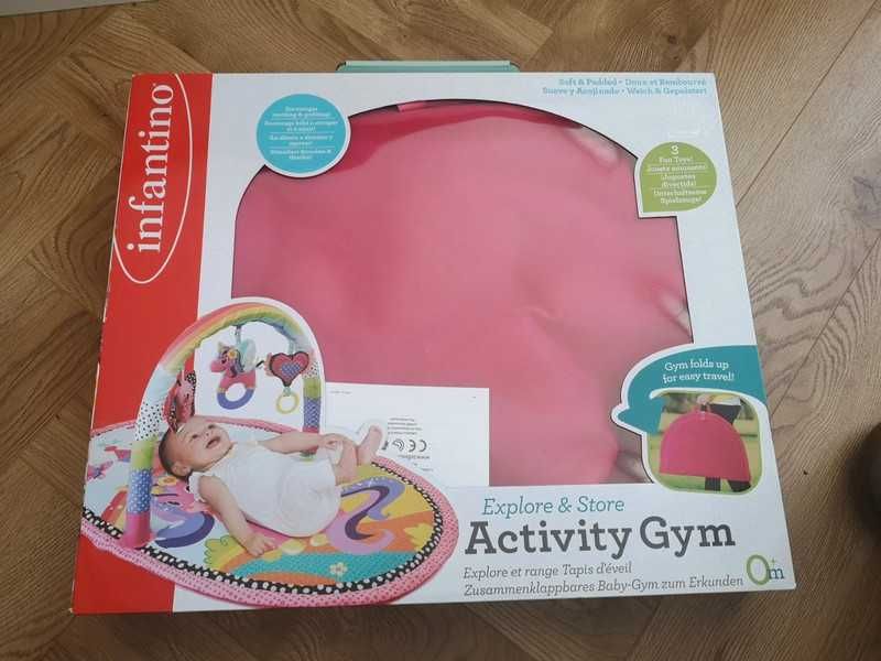 Infantino mata dla niemowlaka nowa jednorożec