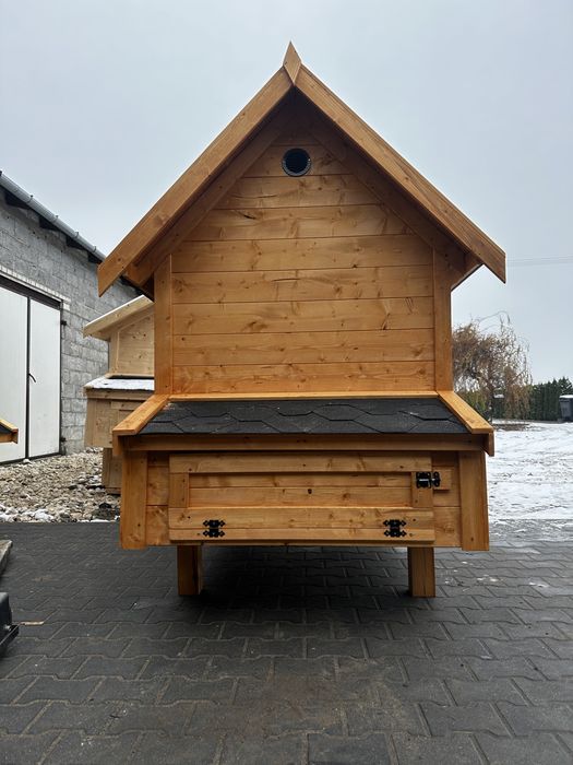 Drewniany kurnik dla kur -Premium - Producent