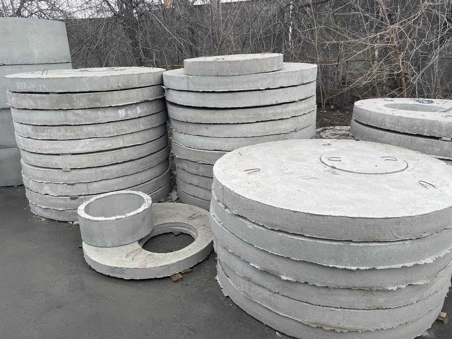 Бетонні кільця (aerated concrete) СК:0.08:0.03. Ставище. Доставка.