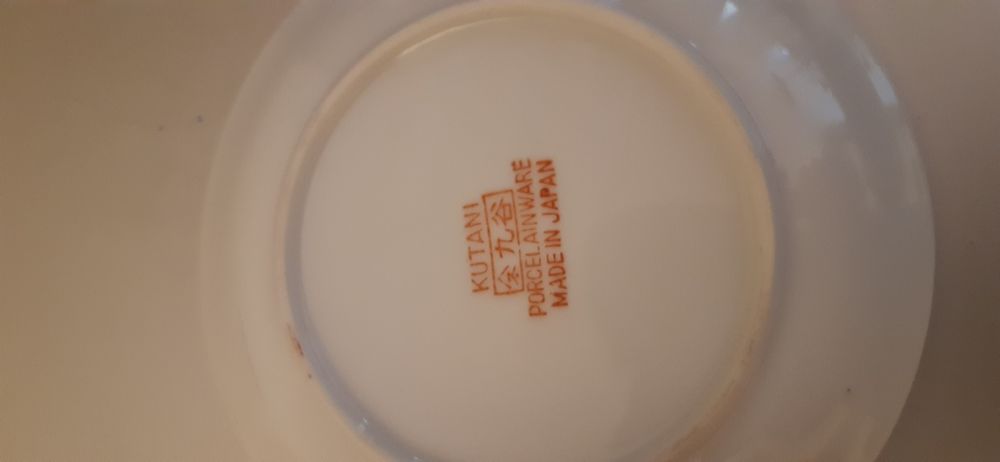 Porcelana Kutani Japońska - Gejsza
