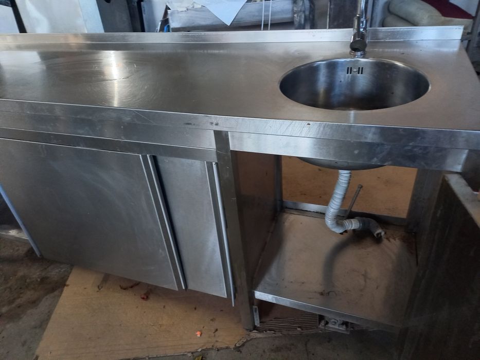 Bancada inox 2 metros