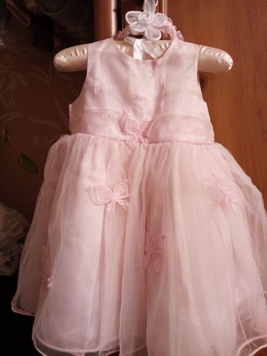 Komplet sukienka chrzest wesele h&m cool club george