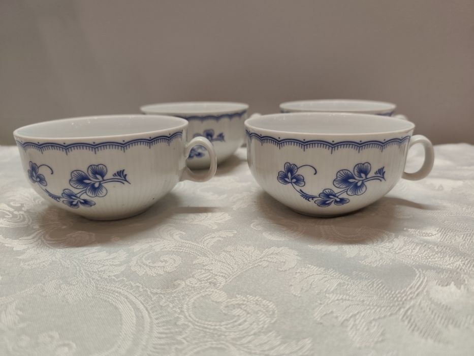 Filiżanki do herbaty, porcelanowe Colditz