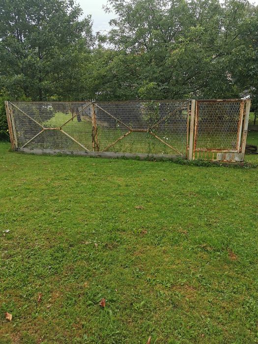 Brama + bramka z demontarzu