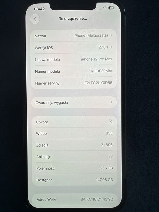 Iphone 12 Pro Max 256