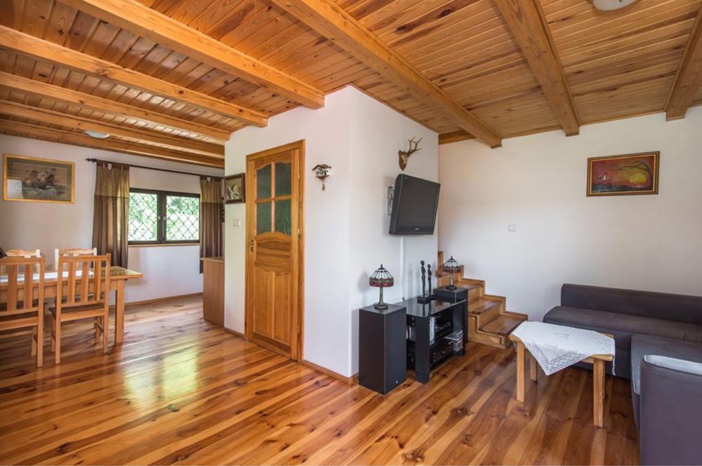 Countryside House on the lake for expats 25 km Poznan  waterline fireplace beach