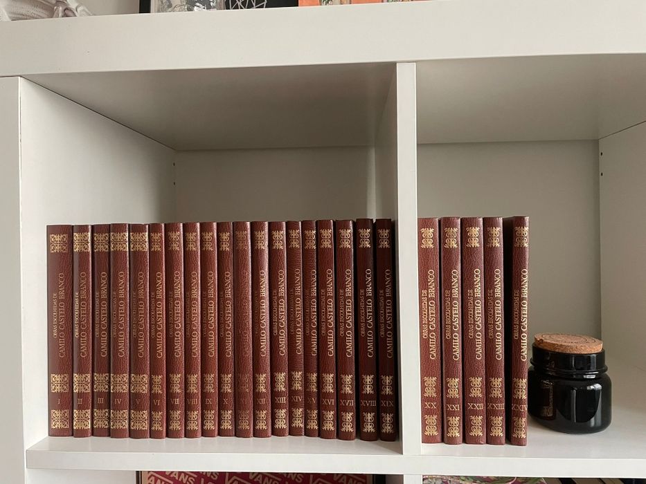 Coleção Completa de Obras de Camilo Castelo Branco (24 volumes)