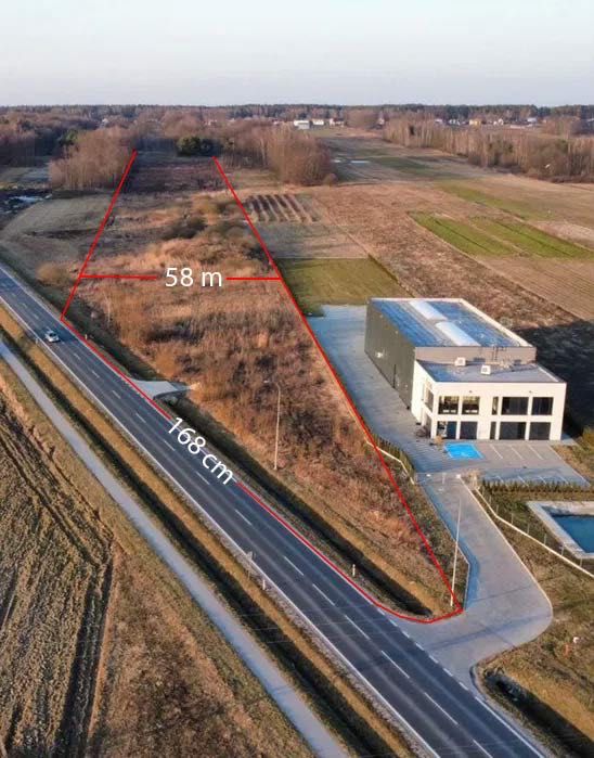 Na sprzedaż działka przemysłowa 3,17 ha - DW 835 Majdan Nowy - Widok 3