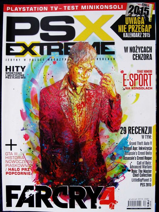 PSX Extreme 208 grudzień 2014 Far Cry 4,Grabd Teft Auti V,Dragon Age