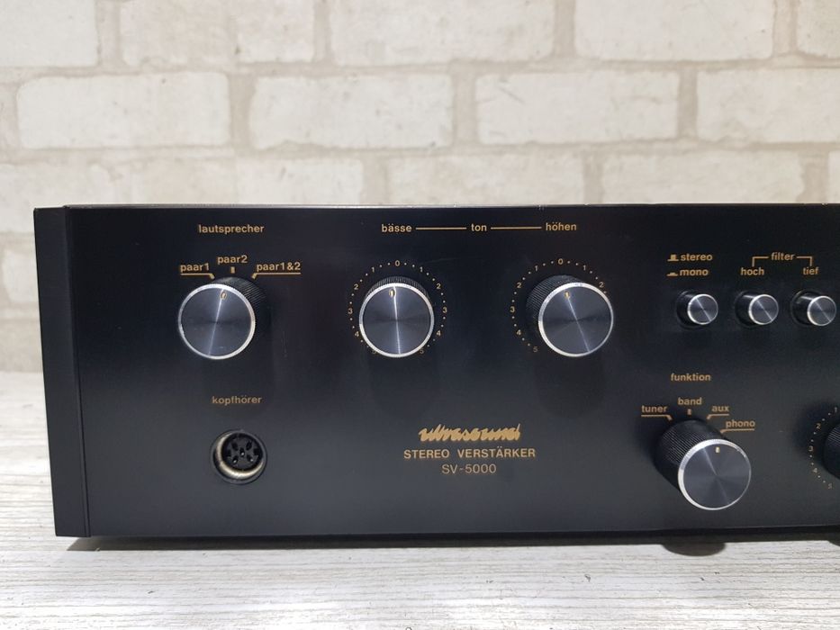 Стерео підсилювач/усилитель Ultrasound SV-5000 2х80Вт  б/у з Німеччини
