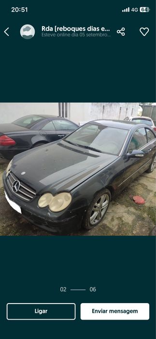 Mercedes clk w 209 CABRIO  E COUPE AMG