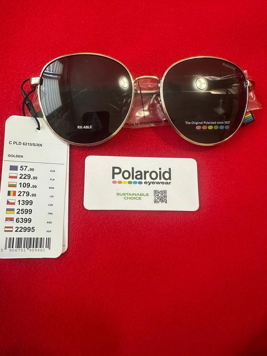 Okulary Polaroid nowe z metką