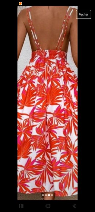 Vestido comprido novo