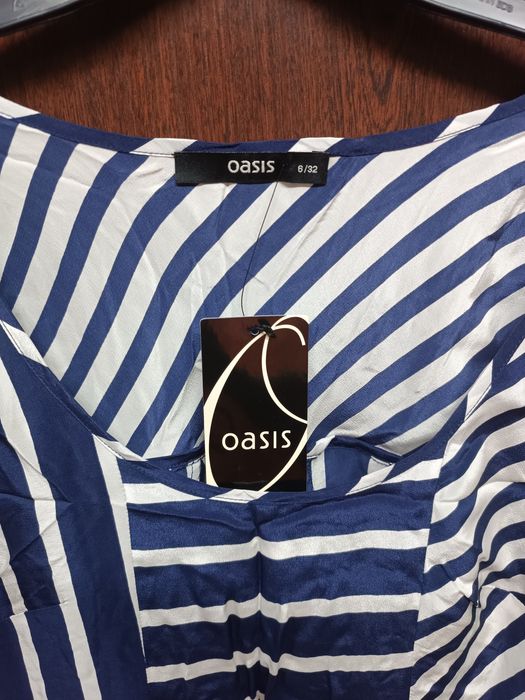 Oasis jedwabna sukienka r. 32