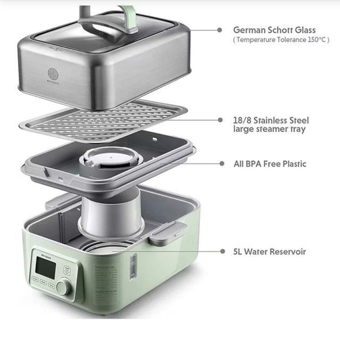 Byudeem cosy G564 nova em caixa!Cozinhar a vapor e sopas