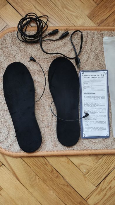 Стельки с подогревом р. 41-44