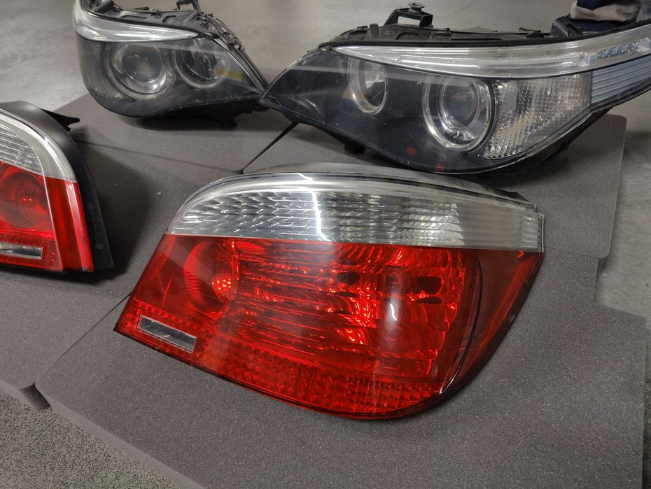 Ópticas frente e trás BMW E60