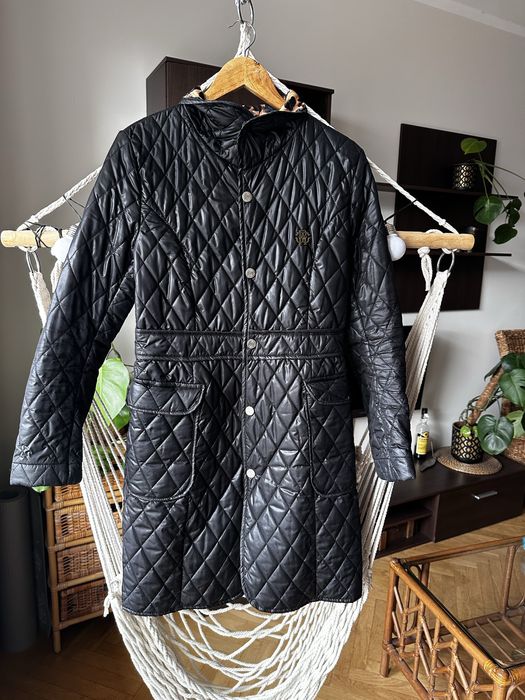 Roberto Cavalli kurtka plaszcz pikowany rozmiar 36 S