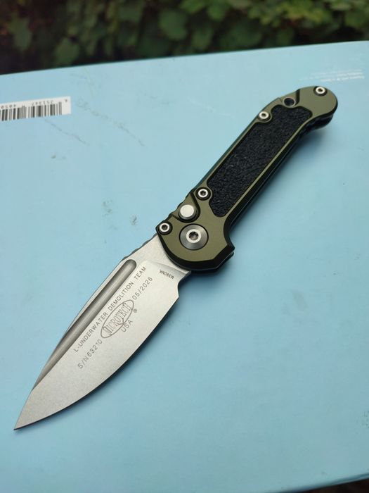 Nóż składany Microtech LUDT III gen zielony