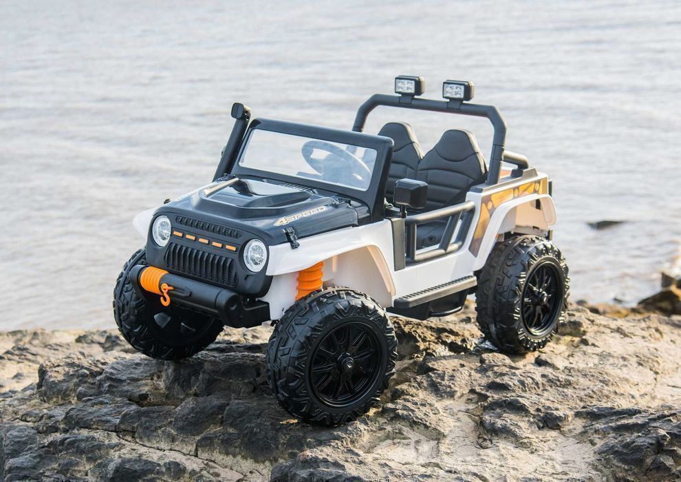 JEEP WRANGLER 4x4 Auto na akumulator | PILOT | 2-osobowy | do 100kg XL