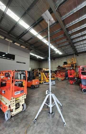 Wypożyczalnia Podnośnik Elektryczny Winda do klimy PILOT h=5m Wynajem