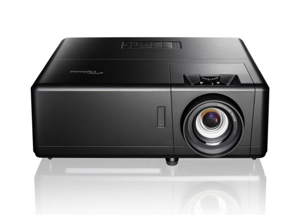 Projector Laser 4K Optoma UHZ55 Preto como novo. Alta luminosidade.