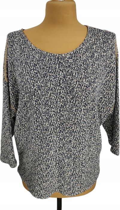 American apparel sweter 3/4 rękaw modny one size