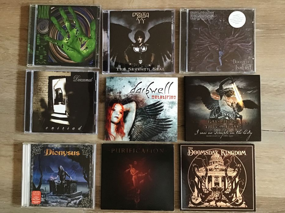 CDs rock metal baratos.    D