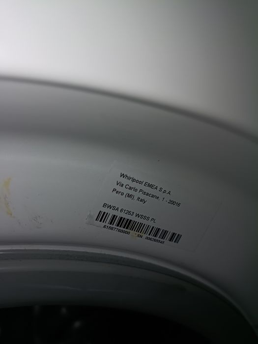 Pralka Indesit uszkodzona