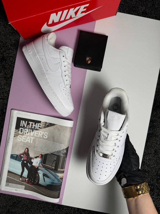 Жіночі кросівки найк аір форс Nike Air Force 1 White [36-41]