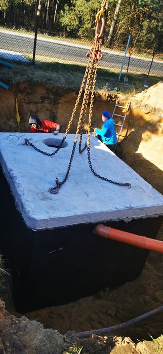 Zbiornik betonowy 8m3 na szambo deszczówkę gnojówkę nieczystości kanał