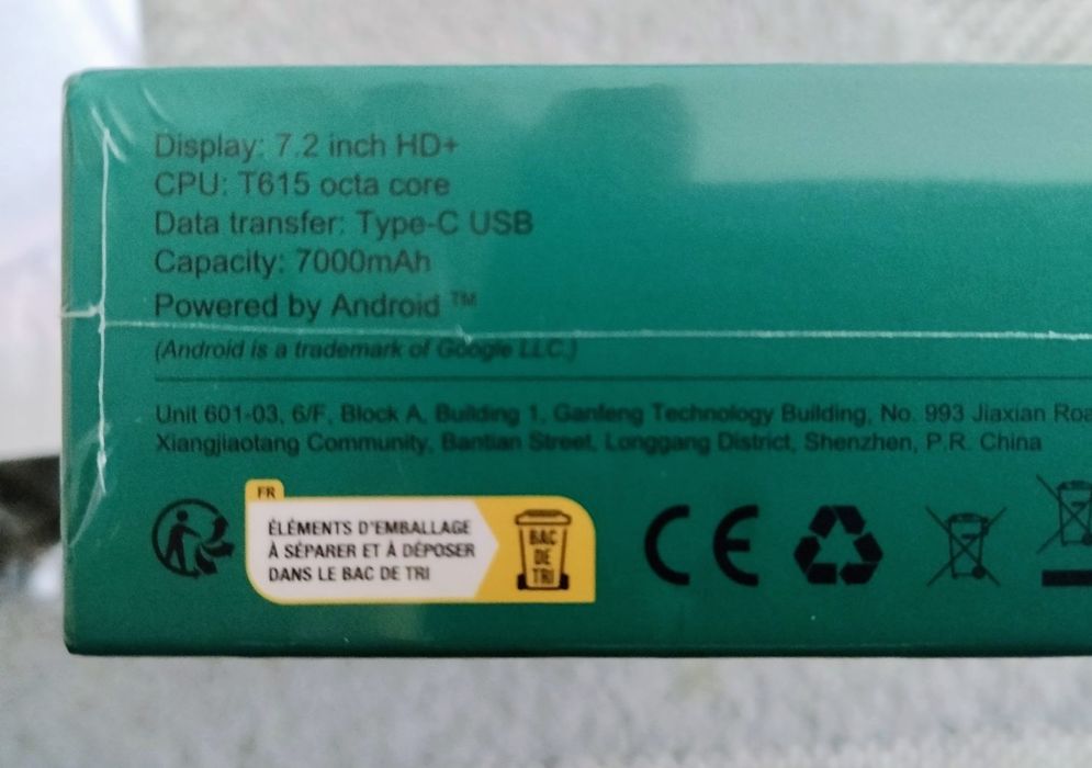 Світова прем'єра. Смартфон Cubot note 60, 16/128gb, 7000mAh, NFS