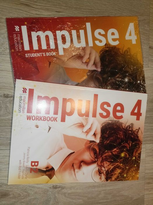 NOWY KOMPLET Impuls 4 angielski podręcznik i ćwiczenia