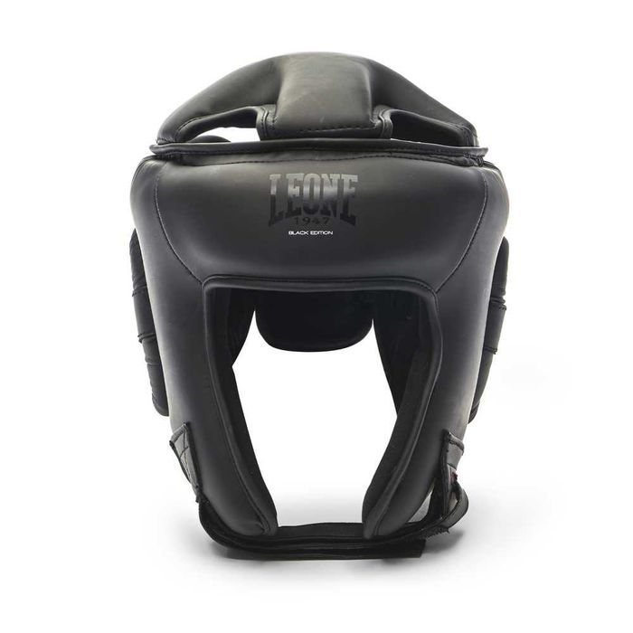 Kask bokserski Leone 1947 CS431 S black edition, przeciwwstrząsowy