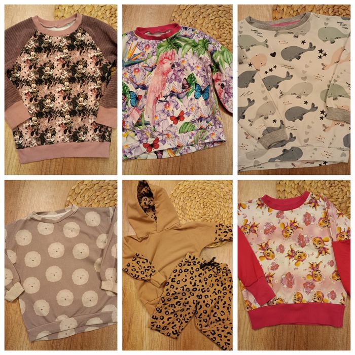 Zestaw dziewczynka 104/110