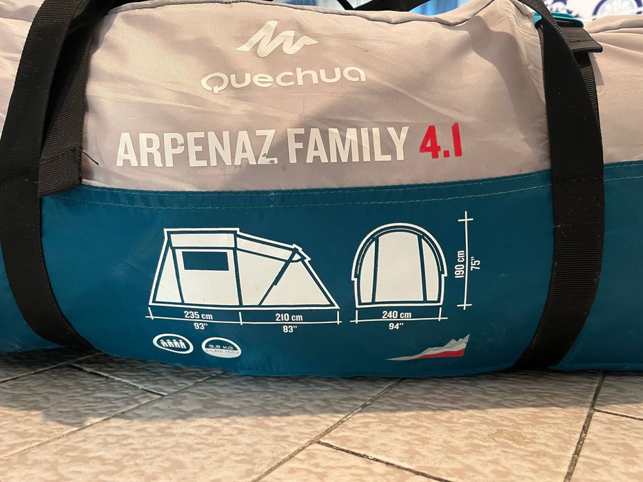 Tenda de campismo - Quechua Arpenaz Family 4.1