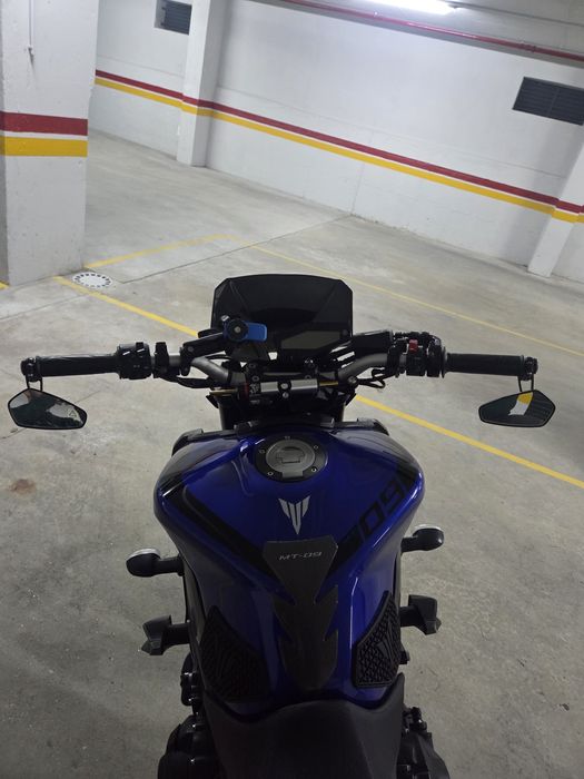 Yamaha MT09(troco por mota de pista 600/750cc))