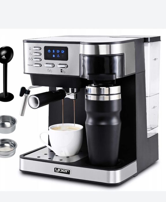 Ekspres do kawy ciśnieniowo przelewowy yoer