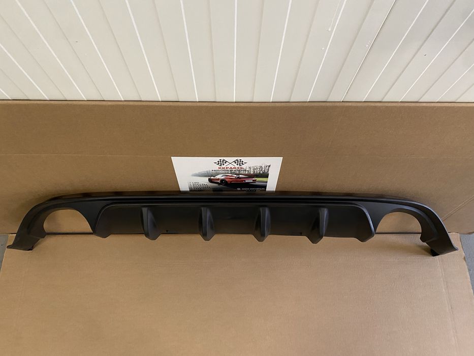 SPOILER DIFUSOR 4 SAÍDAS ESCAPE PALA ABA VW GOLF 7.5 TCR GTI R NORMAL