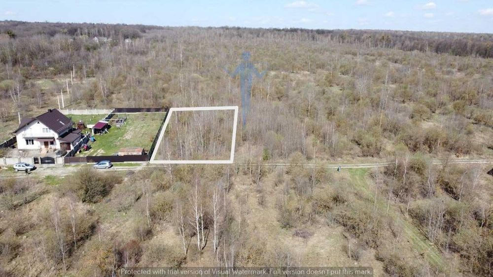 Продаж Ділянка 10 сотих для будівництва. Павлівка. Ліс. Електрика. Новобудови. Будинки