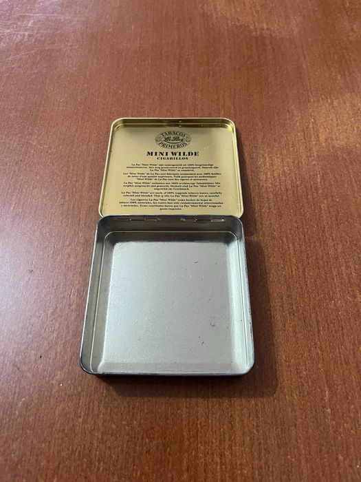 Caixa de Cigarrilhas Vintage - La Paz Wilde Havana Tabacos Primeros
