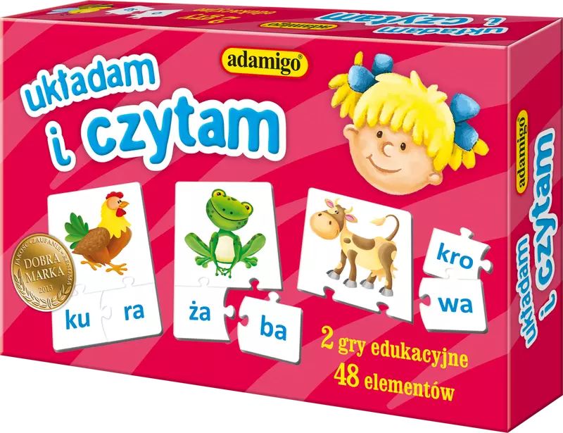 Układam i czytam. Adamigo. Nowy Produkt