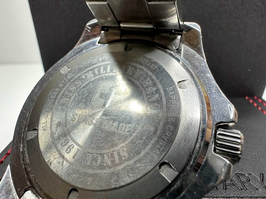 Швейцарський годинник Swiss Military Hanowa Nautila, Сапфірове скло, Swiss Made
