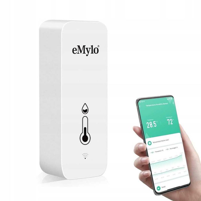 Inteligentny termometr z higrometrem EMylo TH01 SPM303