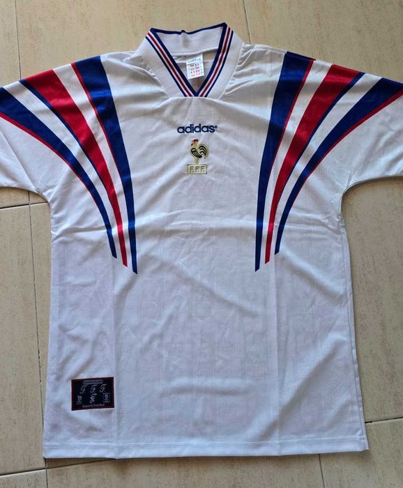 Camisola França Retro Adidas 1996