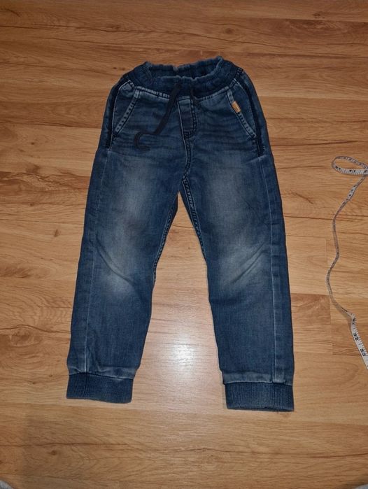 Joggersy h&m 110 jak nowe